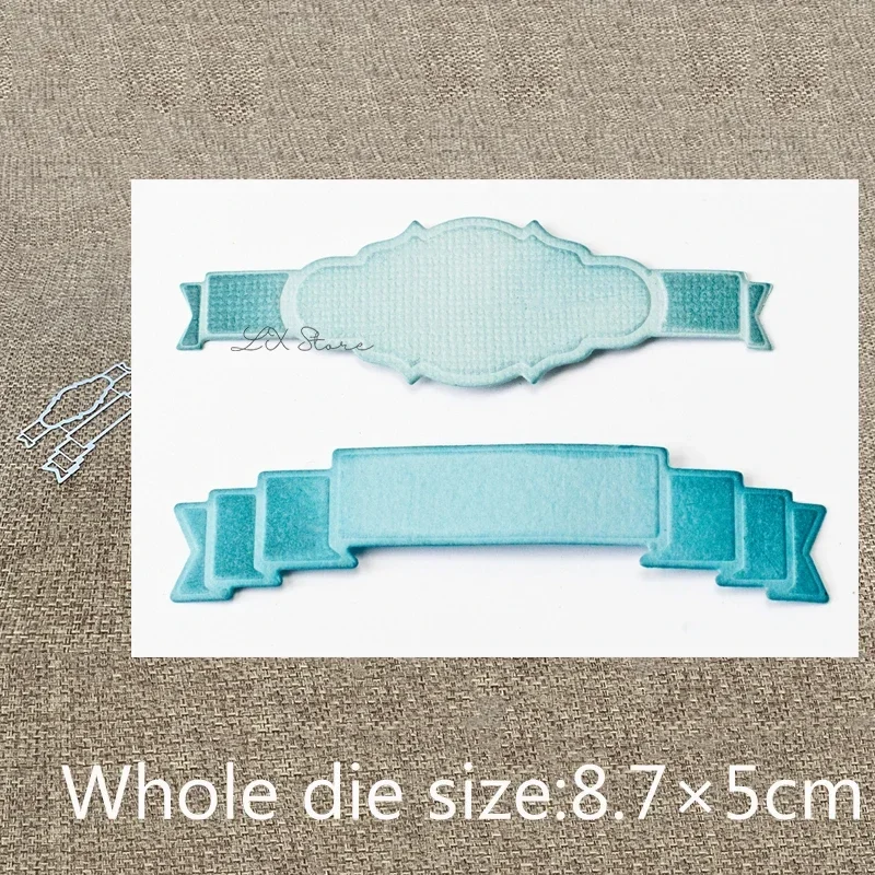 New Design Craft Metal Cutting Die 2pcs banner label decoration scrapbook die cuts Album Paper Card Craft Embossing die cuts
New Design Craft Metal Cutting Die 2pcs banner label decoration scrapbook die cuts Album Paper Card Craft Embossing die cuts