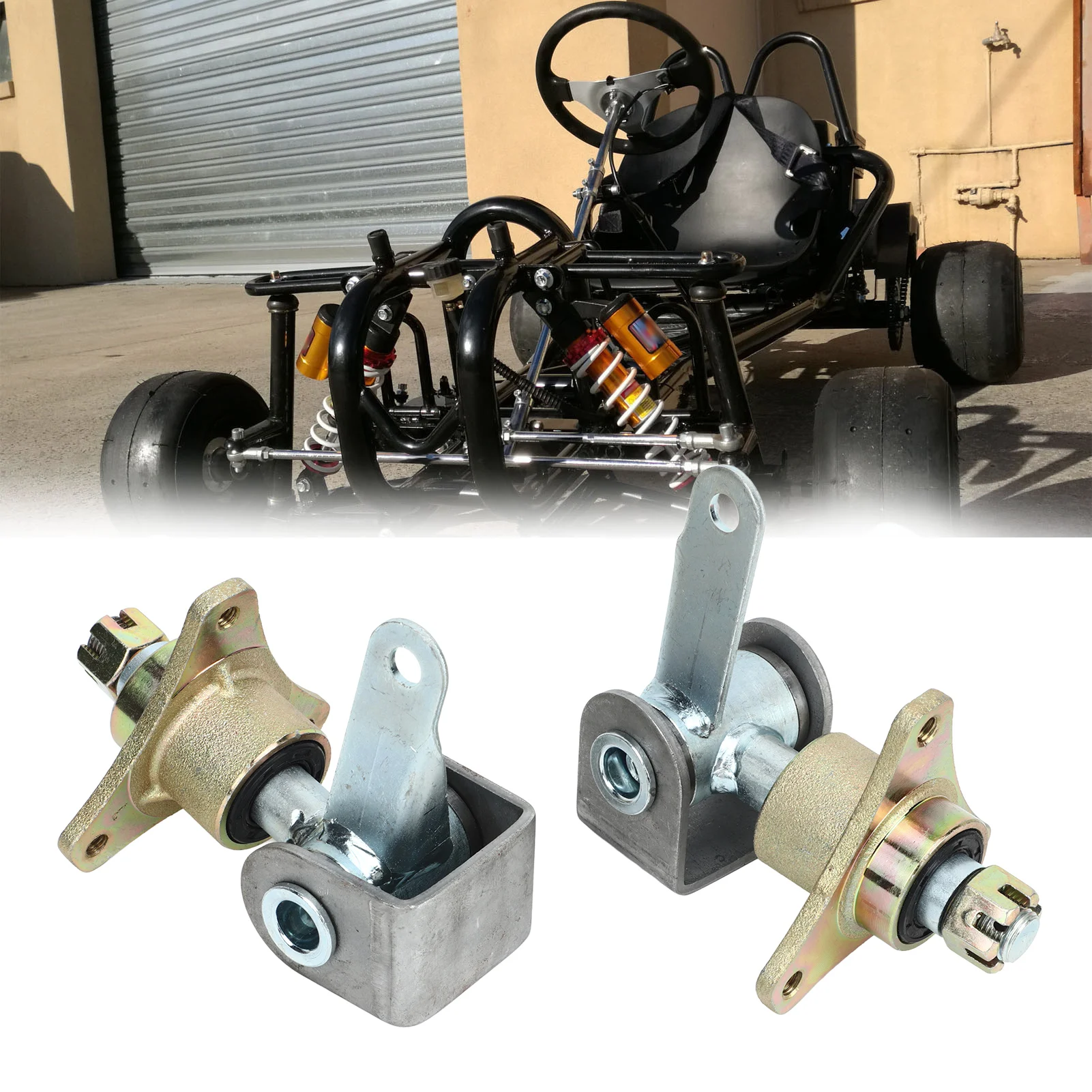 17mm 3 Stud Front Wheel Hubs Steering Spindle Steel Alloy for 6in Tires Quad Bike ATV Go Kart
17mm 3 Stud Front Wheel Hubs Steering Spindle Steel Alloy for 6in Tires Quad Bike ATV Go Kart