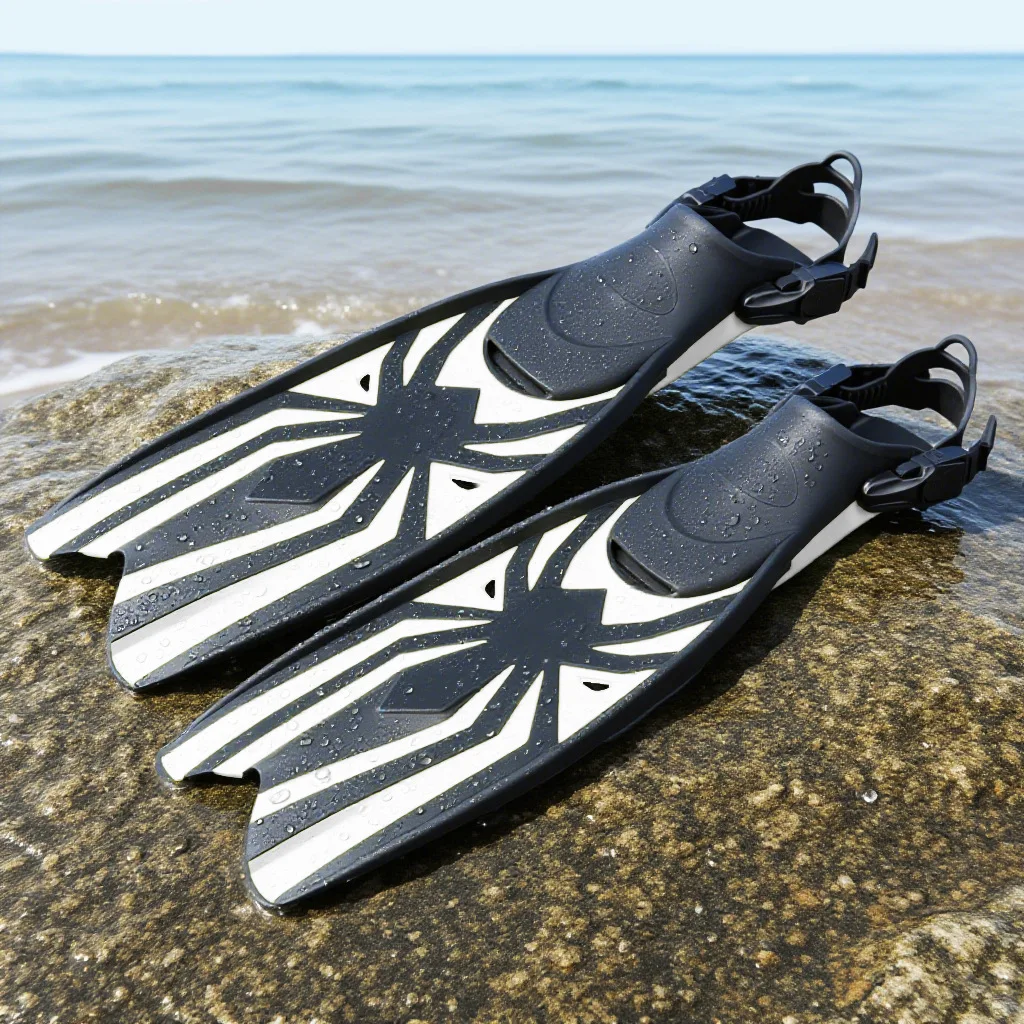 Adjustable 37-46 Adult Men Snorkeling Scuba Diving Swimming Fins Open Heel Rubber Material Medium Length for Water Sports
Adjustable 37-46 Adult Men Snorkeling Scuba Diving Swimming Fins Open Heel Rubber Material Medium Length for Water Sports