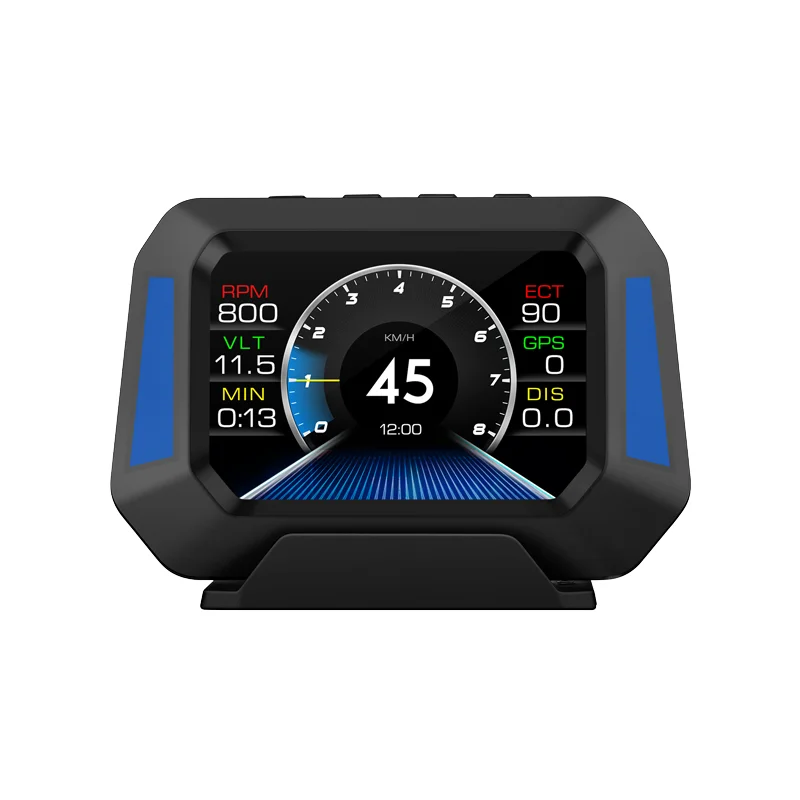 Vehicle Tools P21 Hud OBD2 GPS LCD Heads up Display Smart Gauge Car Inclinometer with Rollover Warning for All Cars
Vehicle Tools P21 Hud OBD2 GPS LCD Heads up Display Smart Gauge Car Inclinometer with Rollover Warning for All Cars