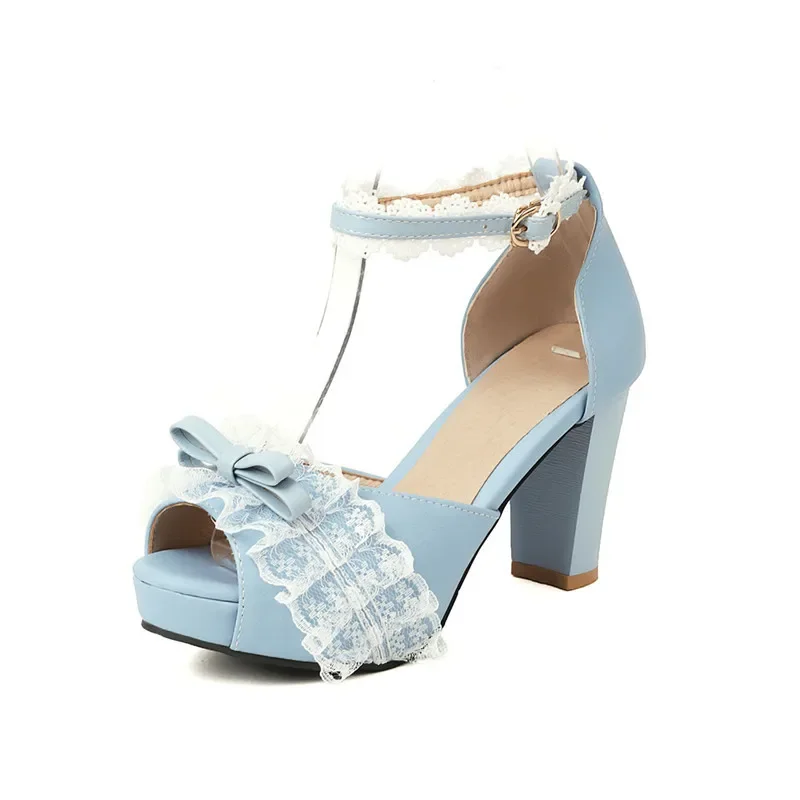 YMECHIC 2025 Summer Exquisite Peep Toe Lace Inlay Pumps 8cm Heel Buckle Strap Sweet Party Women's Shoes Girl plus Size 34-45
YMECHIC 2025 Summer Exquisite Peep Toe Lace Inlay Pumps 8cm Heel Buckle Strap Sweet Party Women's Shoes Girl plus Size 34-45