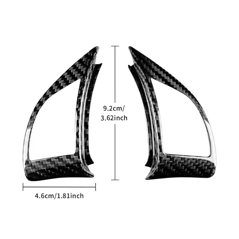 For Fiat 500 For Abarth 595 Real Dry Carbon Fiber Sticker 10~2015 Steering Wheel Button Interior Trim Modification Accessories
For Fiat 500 For Abarth 595 Real Dry Carbon Fiber Sticker 10~2015 Steering Wheel Button Interior Trim Modification Accessories