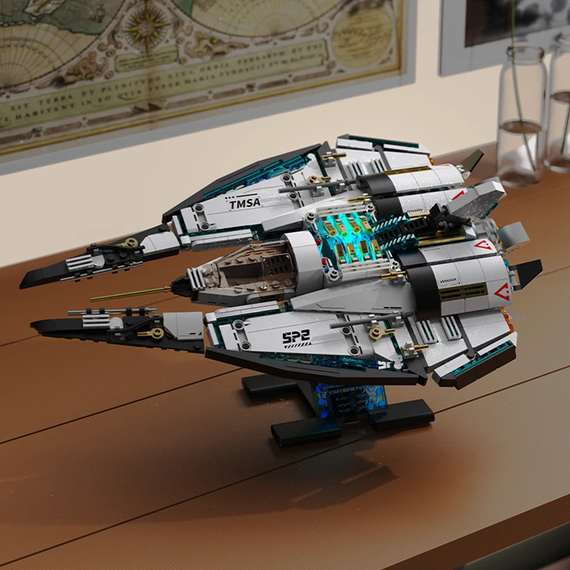 1400 шт., набор строительных блоков Galaxy Starship, наборы моделей Starfighter с космическими войнами и подсветкой, игрушка STEM в подарок для детей, взрослых, мальчиков и девочек 
1400 шт., набор строительных блоков Galaxy Starship, наборы моделей Starfighter с космическими войнами и подсветкой, игрушка STEM в подарок для детей, взрослых, мальчиков и девочек