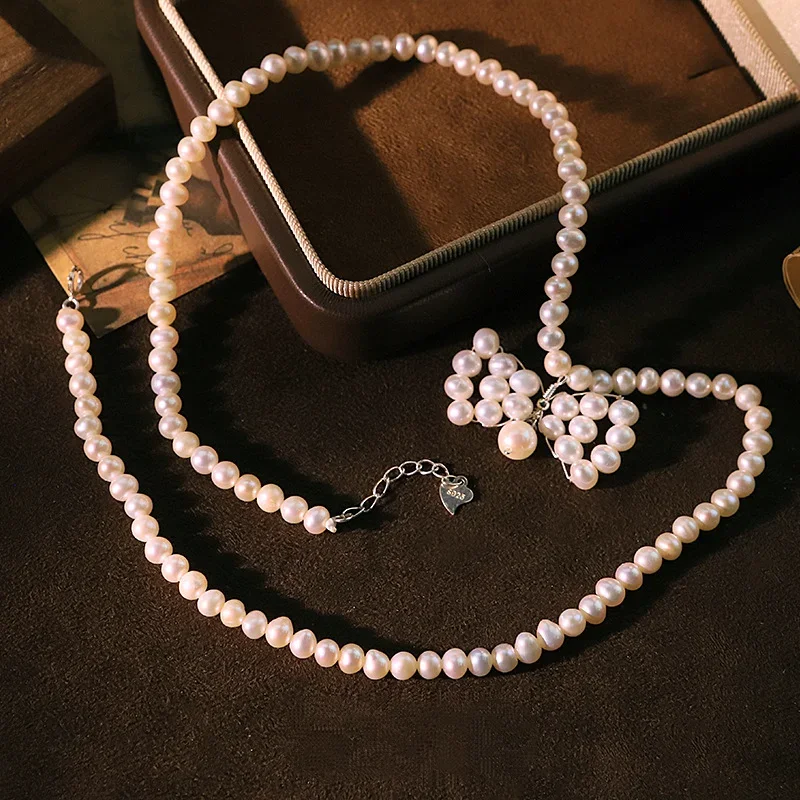 Original Natural Pearl Bow Necklace for Women's French Style Neckchain White Beads Choker Collar Fashion Jewelry Gift Accessory
Original Natural Pearl Bow Necklace for Women's French Style Neckchain White Beads Choker Collar Fashion Jewelry Gift Accessory