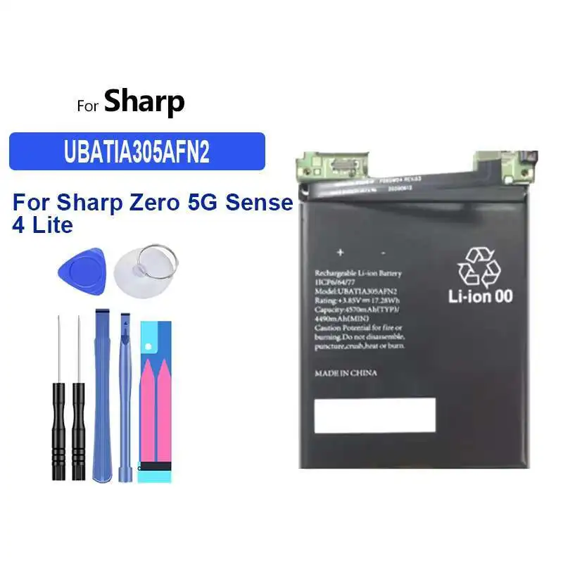 Lightweight Mobile Phone Battery UBATIA305AFN2 For Sharp Zero 5G Sense 4 Lite Reliable Power 4570mAh
Lightweight Mobile Phone Battery UBATIA305AFN2 For Sharp Zero 5G Sense 4 Lite Reliable Power 4570mAh