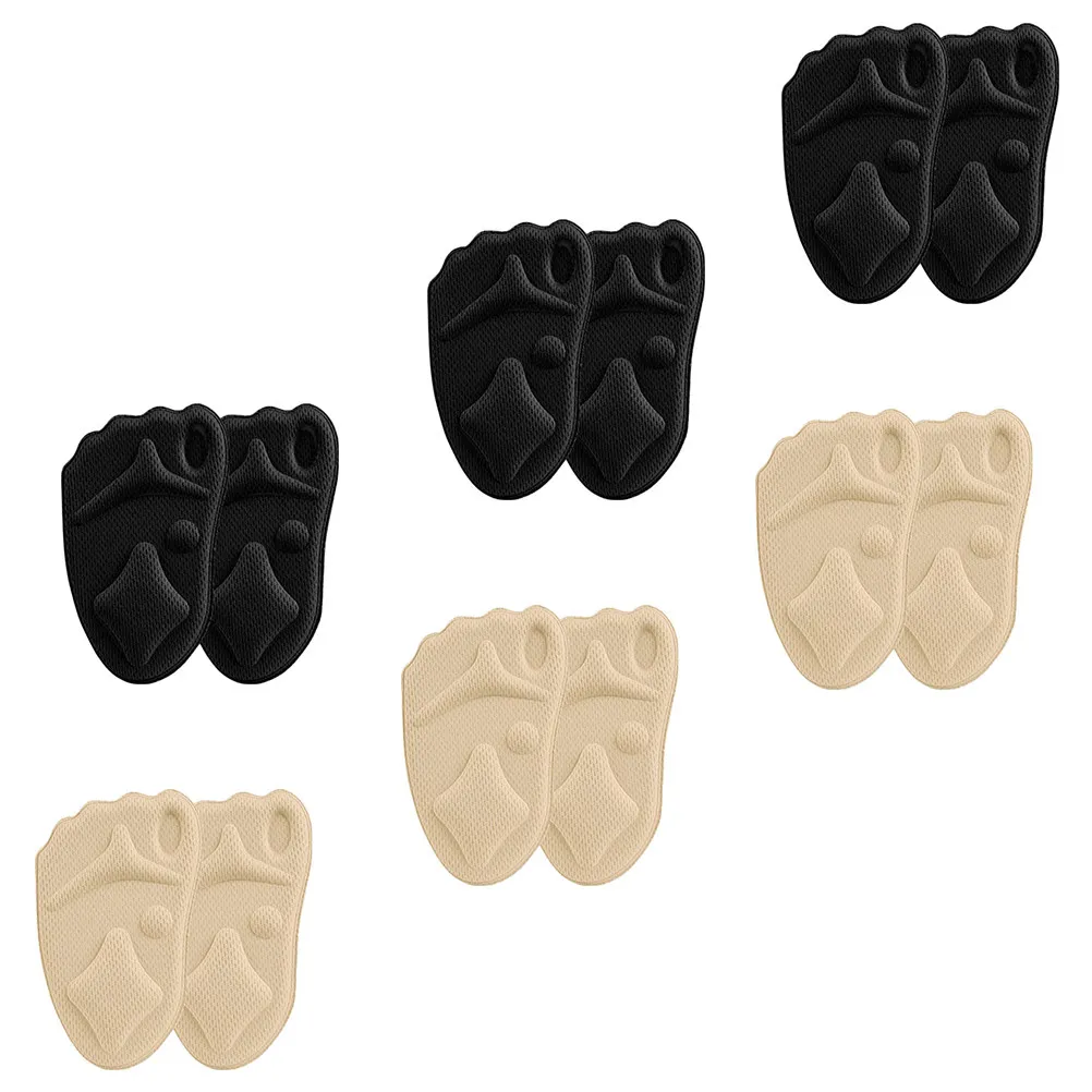6 пар подушечек для передней части стопы на высоком каблуке, противоскользящие вкладыши для обуви, дышащие невидимые подушечки для передней части стопы, облегчающие боль
6 пар подушечек для передней части стопы на высоком каблуке, противоскользящие вкладыши для обуви, дышащие невидимые подушечки для передней части стопы, облегчающие боль
