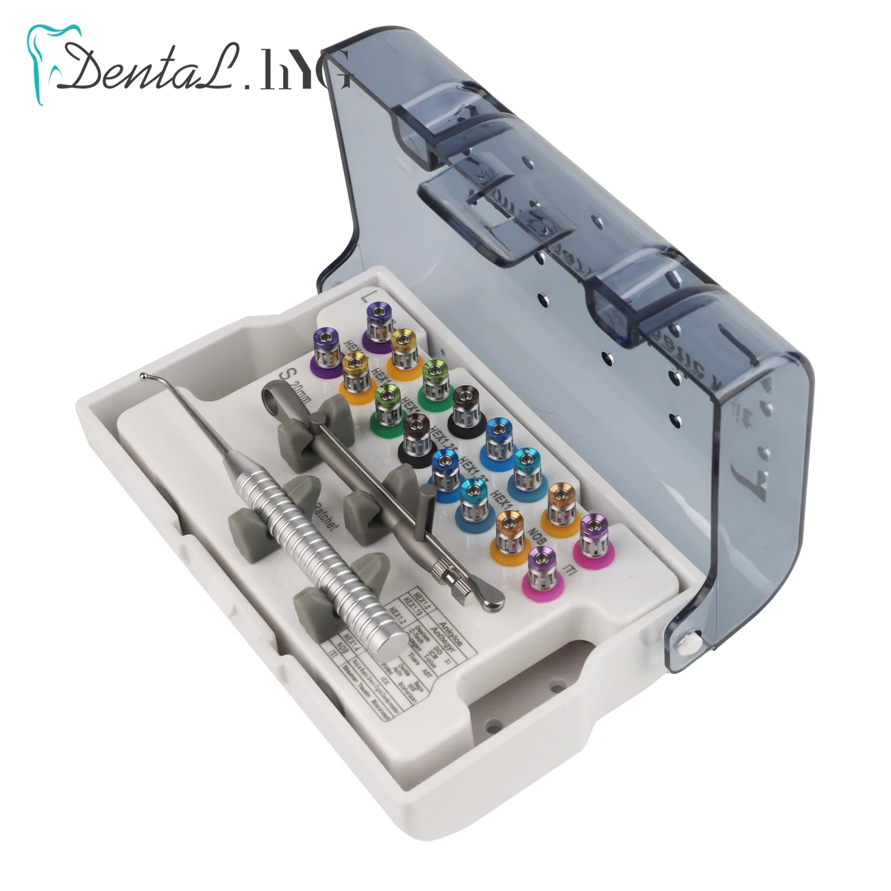 Dental Implant Screw Driver Colorful Torque Wrench Ratchet 10-70NCM Tools High Quality Prosthetic Kit Dentalistry Instrument
Dental Implant Screw Driver Colorful Torque Wrench Ratchet 10-70NCM Tools High Quality Prosthetic Kit Dentalistry Instrument 