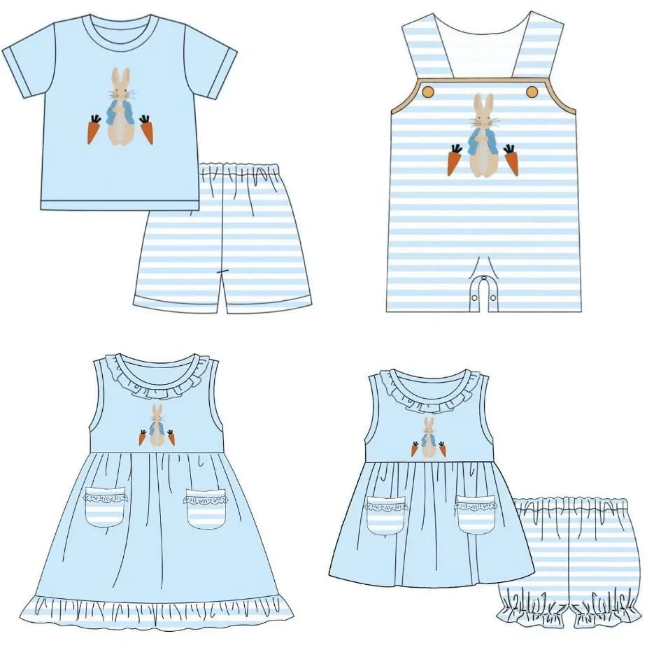 Easter Outfit Baby Festival Brother and Sister Matching Set Green Set Orange Striped Carrot Print Summer Milk Silk Customized
Easter Outfit Baby Festival Brother and Sister Matching Set Green Set Orange Striped Carrot Print Summer Milk Silk Customized