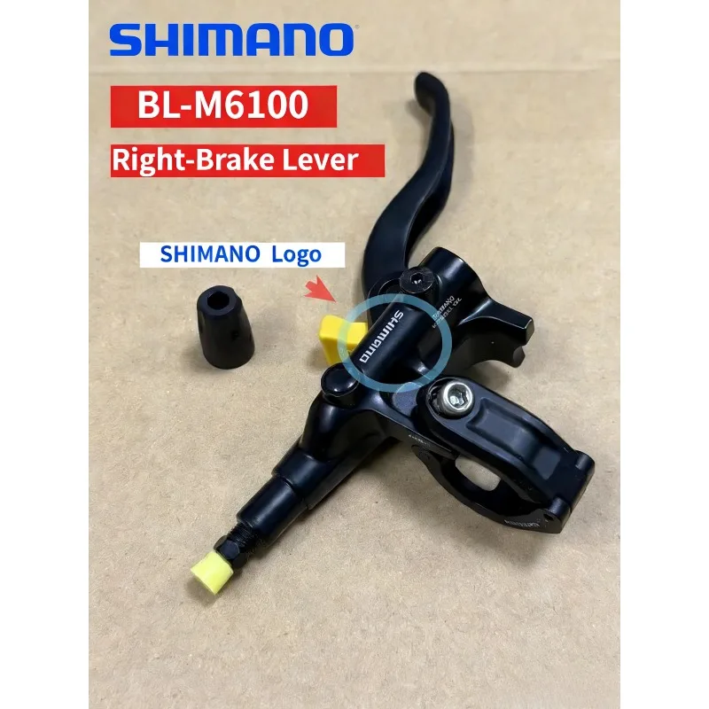 SHIMANO BL-M6100 Brake Lever (SHIMANO Logo) Hydraulic Brake Right Lever
SHIMANO BL-M6100 Brake Lever (SHIMANO Logo) Hydraulic Brake Right Lever