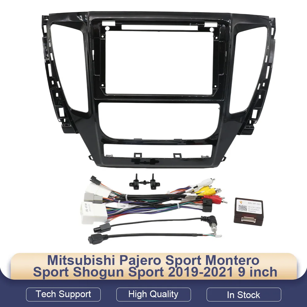 Car Radio Fascias For Mitsubishi Pajero Sport Montero Sport Shogun Sport 2019-2021 9 inch 2DIN Stereo Panel Harness Cable Canbus
Car Radio Fascias For Mitsubishi Pajero Sport Montero Sport Shogun Sport 2019-2021 9 inch 2DIN Stereo Panel Harness Cable Canbus