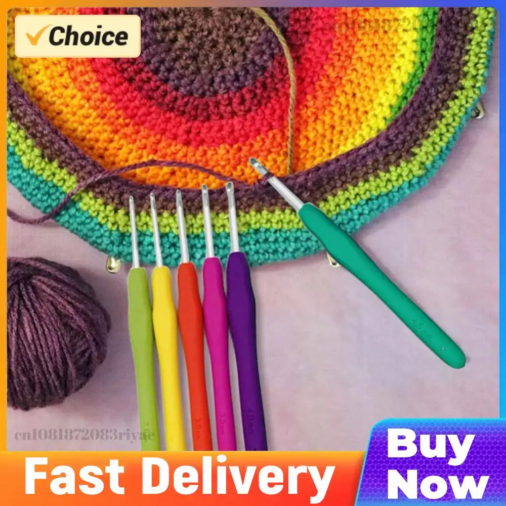 Crochet Hooks Set Aluminum Crochet Hooks with Case Colorful Crochet Hooks Kit Ergonomic Handle 11 Sizes for Beginners
Crochet Hooks Set Aluminum Crochet Hooks with Case Colorful Crochet Hooks Kit Ergonomic Handle 11 Sizes for Beginners