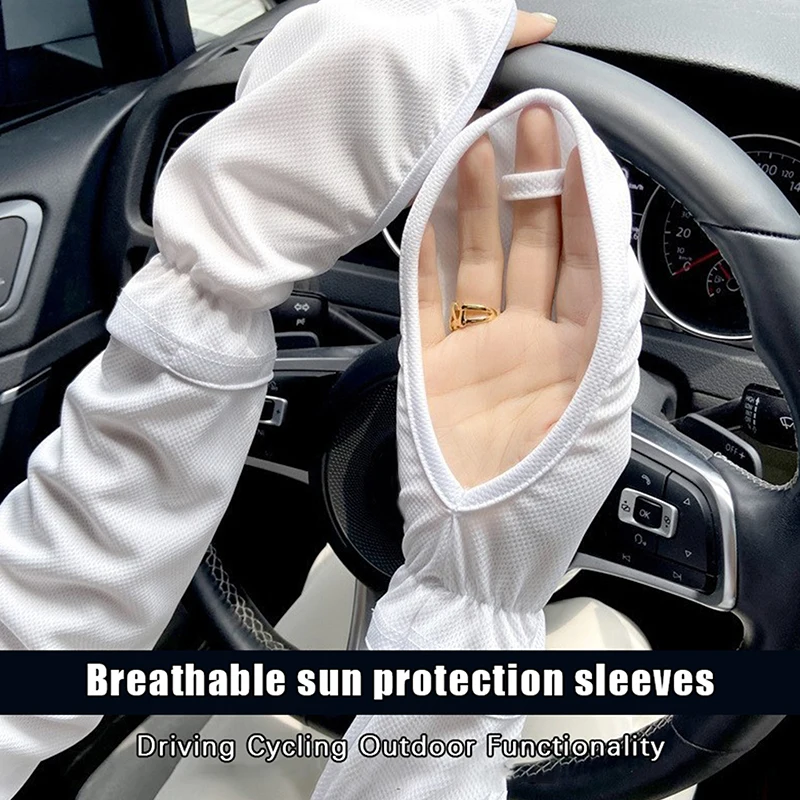 1 Pair Men Women Arm Sleeves Sun UV Protection Ice Cool Arm Cover Arm Warmers For Cycling Fishing Running Driving Climbing Sport
1 Pair Men Women Arm Sleeves Sun UV Protection Ice Cool Arm Cover Arm Warmers For Cycling Fishing Running Driving Climbing Sport