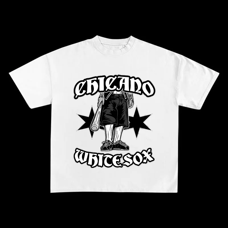 American fashion brand street baseball men's cotton oversized casual short-sleeved T-shirt round neck half-sleeved top T-shirt
American fashion brand street baseball men's cotton oversized casual short-sleeved T-shirt round neck half-sleeved top T-shirt