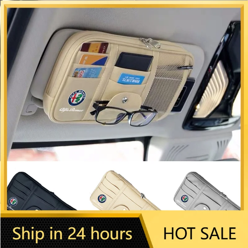 Car Sticker Alfa Romeo Car Glasses Clip Sun Visor Multifunctional Storage For Alfa Romeo STELVIO Giulia 159 Giulietta 147 Mito 1
Car Sticker Alfa Romeo Car Glasses Clip Sun Visor Multifunctional Storage For Alfa Romeo STELVIO Giulia 159 Giulietta 147 Mito 1
