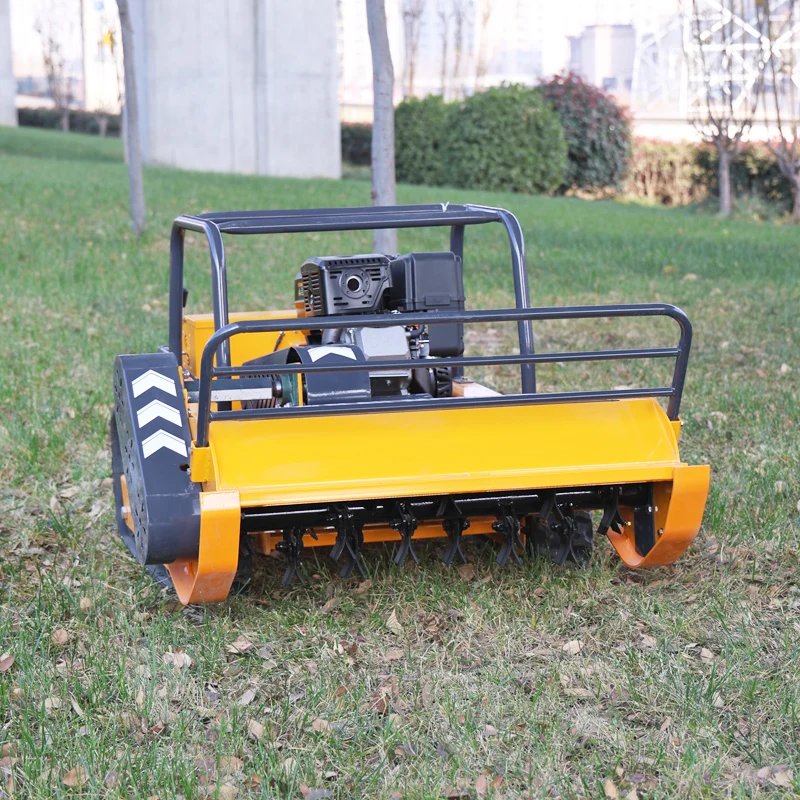 Газонокосилка с дистанционным управлением по индивидуальному заказу, с настраиваемой конфигурацией, доступна в красно-желтом цвете.
Газонокосилка с дистанционным управлением по индивидуальному заказу, с настраиваемой конфигурацией, доступна в красно-желтом цвете.