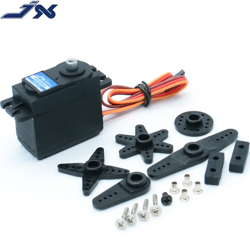 JX Servo PS-5509MG 9 кг Стандартный аналоговый сервопривод с металлической шестерней и высоким крутящим моментом, детали для радиоуправляемых автомобилей, лодок, дронов
JX Servo PS-5509MG 9 кг Стандартный аналоговый сервопривод с металлической шестерней и высоким крутящим моментом, детали для радиоуправляемых автомобилей, лодок, дронов
