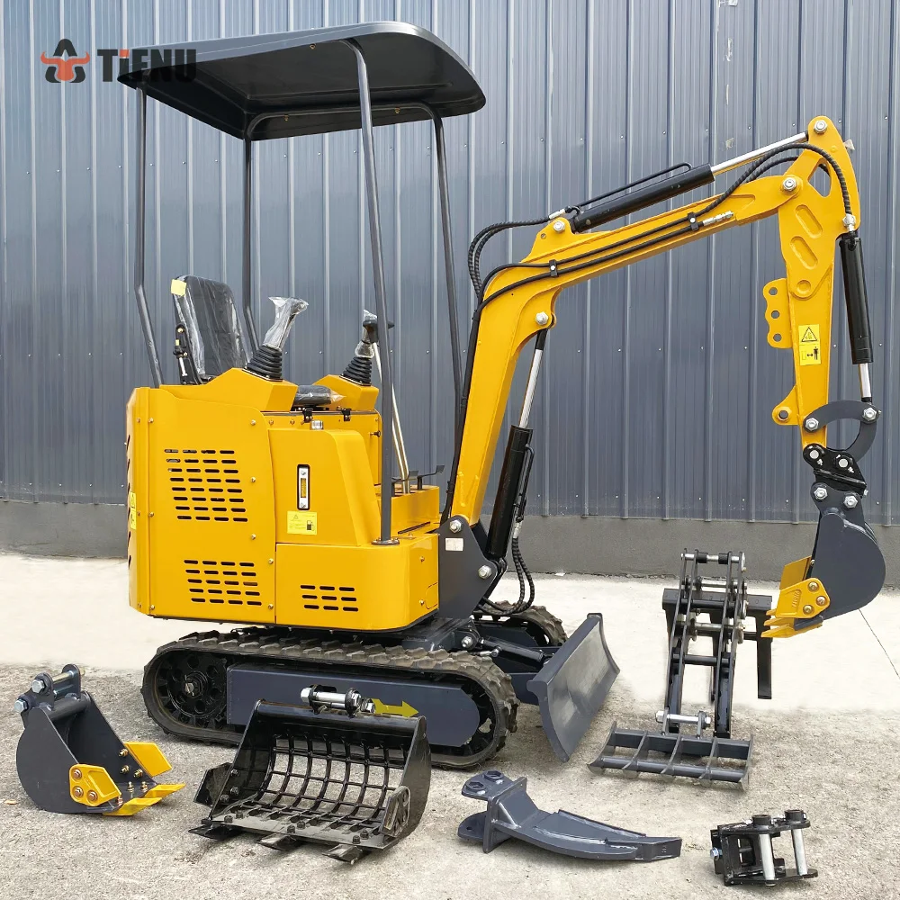 Global Top-seller EPA/EURO 5 Compact Excavator with AC Cab Yanmar Kubota Engine 0.8t 1.7 Ton Micro Excavator Cabin Mini Digger
Global Top-seller EPA/EURO 5 Compact Excavator with AC Cab Yanmar Kubota Engine 0.8t 1.7 Ton Micro Excavator Cabin Mini Digger