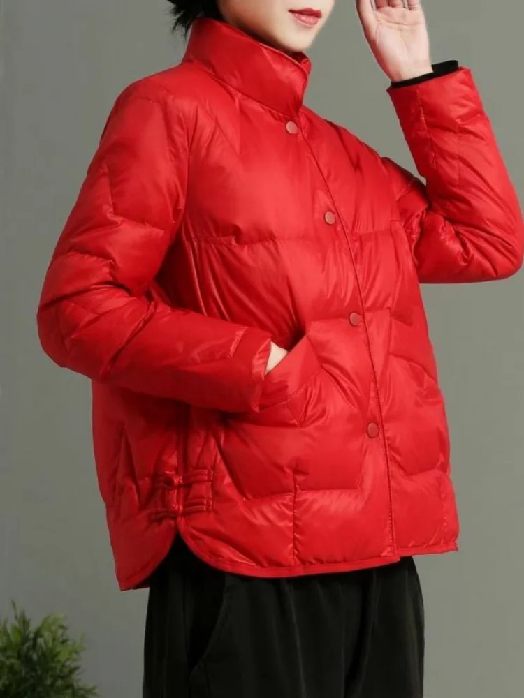 Faionable ort Легкий воротник-стойка на пуху Хлопок Jaet Новое женское пальто Sle Корейская версия Дизайн на пуговицах Элегантный...
Faionable ort Легкий воротник-стойка на пуху Хлопок Jaet Новое женское пальто Sle Корейская версия Дизайн на пуговицах Элегантный...