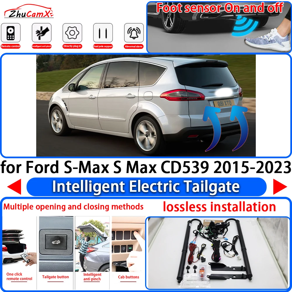 ZhuCamX for Ford S-Max S Max CD539 2015-2023 OEM Power Liftgate Trunk Electric Suction Tailgate Intelligent Tail Gate Lift Strut
ZhuCamX for Ford S-Max S Max CD539 2015-2023 OEM Power Liftgate Trunk Electric Suction Tailgate Intelligent Tail Gate Lift Strut