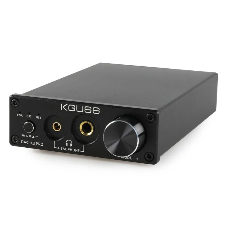Gushengse DAC-K3 Pro Decoder TPA6120 ES9018 Hi-Fi Decoder and Amplifier Combo
Gushengse DAC-K3 Pro Decoder TPA6120 ES9018 Hi-Fi Decoder and Amplifier Combo