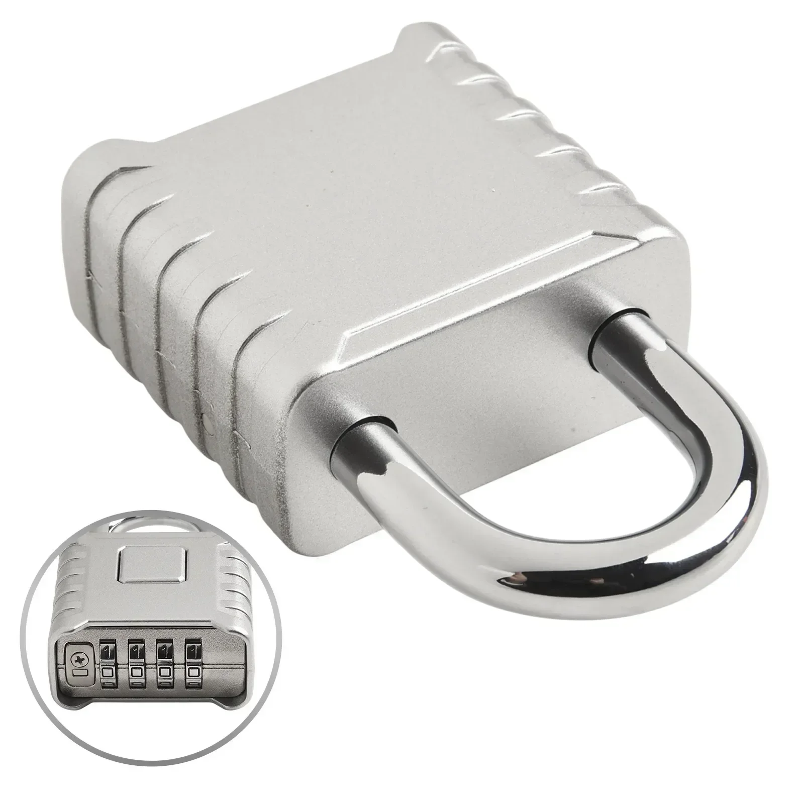 Combination Padlock Four-digit Padlock Robust Padlock Strong Padlock Hardened Padlock Sturdy Padlock Waterproof Padlock
Combination Padlock Four-digit Padlock Robust Padlock Strong Padlock Hardened Padlock Sturdy Padlock Waterproof Padlock
