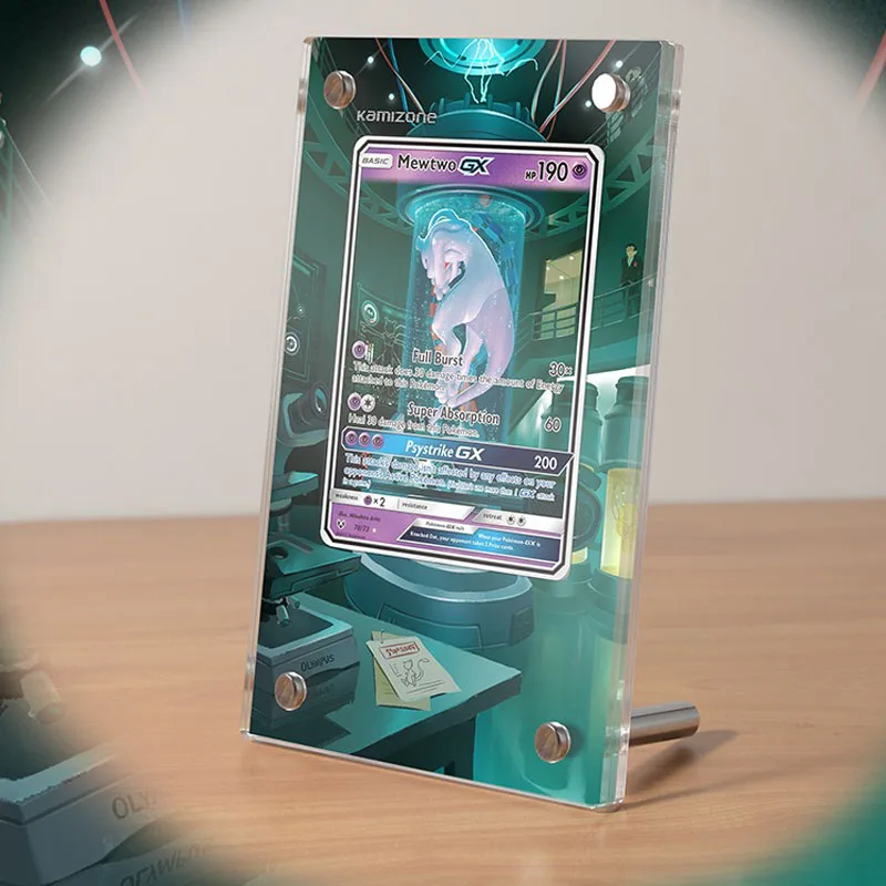 Подставка для коллекционных карточек Pokemon, пробирка, супер мечта, расширенная карта для рисования, кирпич PTCG, акриловая подарочная игрушка «сделай сам», без карты
Подставка для коллекционных карточек Pokemon, пробирка, супер мечта, расширенная карта для рисования, кирпич PTCG, акриловая подарочная игрушка «сделай сам», без карты
