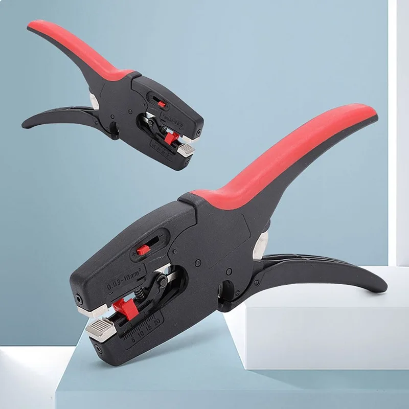 Automatic Wire Stripper 0.03-10mm² Electrician Tool Multifunctional Cable Cutter Pliers
Automatic Wire Stripper 0.03-10mm² Electrician Tool Multifunctional Cable Cutter Pliers