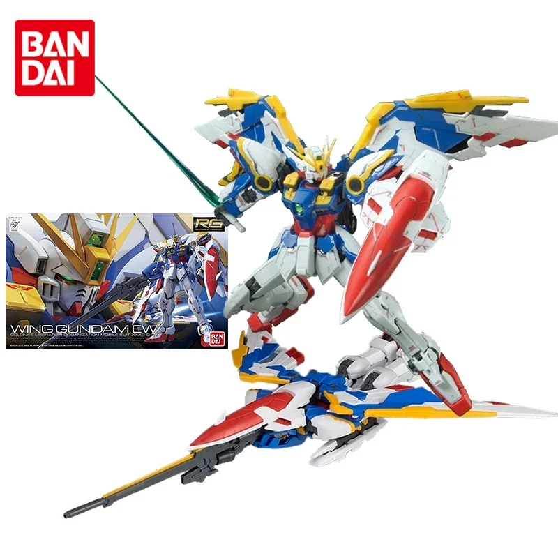 Bandai Gundam Model Kit Аниме Фигурка RG 20 1/144 Wing Gundam EW KA Подлинная модель Gunpla Аниме Фигурка Игрушки для детей
Bandai Gundam Model Kit Аниме Фигурка RG 20 1/144 Wing Gundam EW KA Подлинная модель Gunpla Аниме Фигурка Игрушки для детей