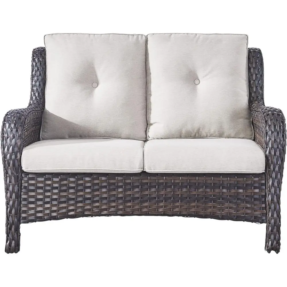 Outdoor Loveseat Wicker Patio Couch - 2-Seater Rattan Patio Soa with Deep Seating and Comortable Cushions or Outside Porch Deck
Outdoor Loveseat Wicker Patio Couch - 2-Seater Rattan Patio Soa with Deep Seating and Comortable Cushions or Outside Porch Deck