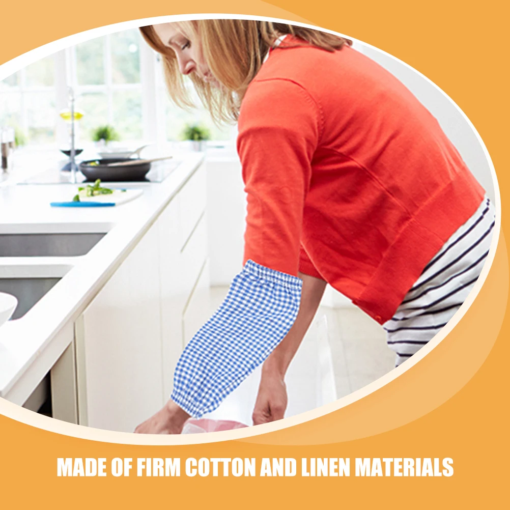 2 Pairs Plaid Pattern Arm Covers Oversleeves Kitchen Cleaning Dish Washing Protection
2 Pairs Plaid Pattern Arm Covers Oversleeves Kitchen Cleaning Dish Washing Protection