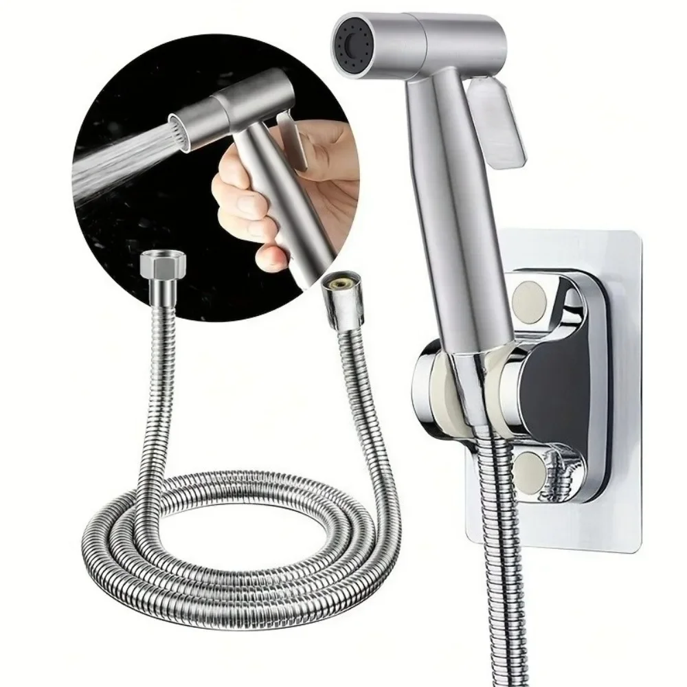 Adjustable personal hygiene pet bathroom shower suit 3Pcs stainless steel toilet spray high-pressure hand-held
Adjustable personal hygiene pet bathroom shower suit 3Pcs stainless steel toilet spray high-pressure hand-held