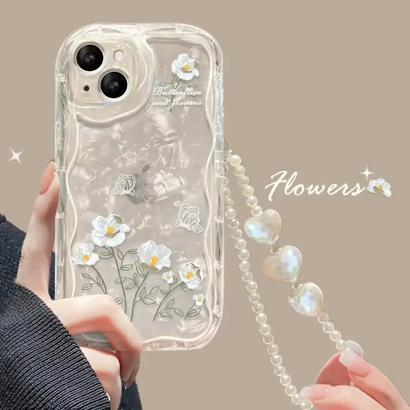 For iPhone15 phone case iPhone14 line iPhone12 flower iPhone13promax bracelet iPhone11 Clear silicone iPhone xr
For iPhone15 phone case iPhone14 line iPhone12 flower iPhone13promax bracelet iPhone11 Clear silicone iPhone xr