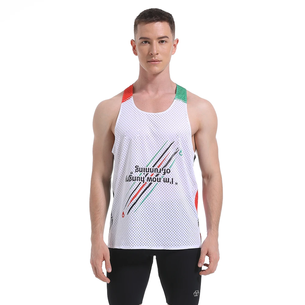 Men's Seamless Running Tank Tops Ultra Lightweight Marathon Singlets Breathable Race Vests Quick Dry Sleeveless Shirt
Men's Seamless Running Tank Tops Ultra Lightweight Marathon Singlets Breathable Race Vests Quick Dry Sleeveless Shirt