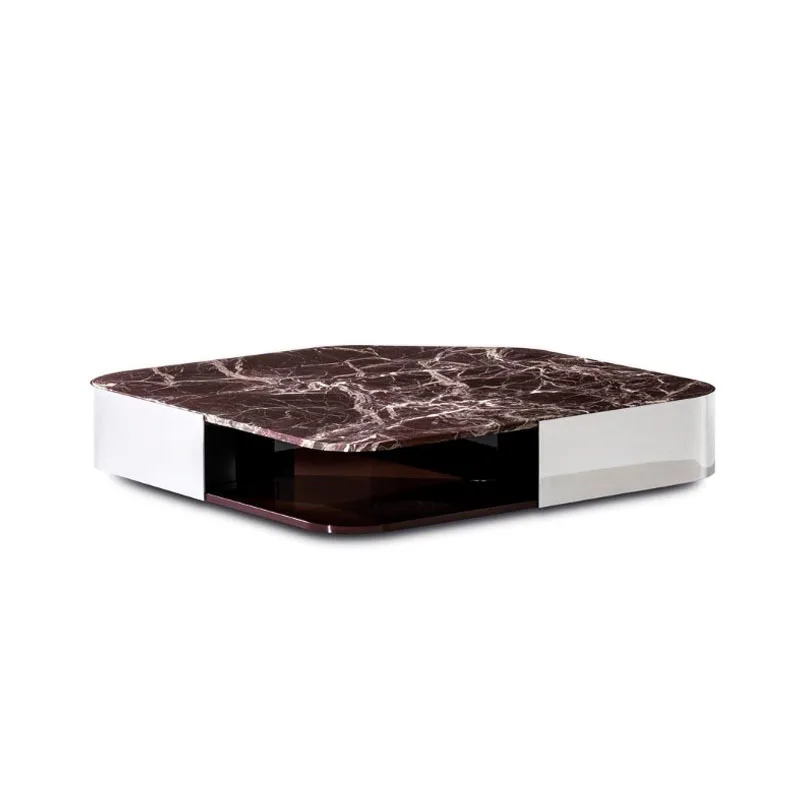 Italian marble coffee table light luxury high-end living room home modern creative storage irregular stainless steel tea table
Italian marble coffee table light luxury high-end living room home modern creative storage irregular stainless steel tea table