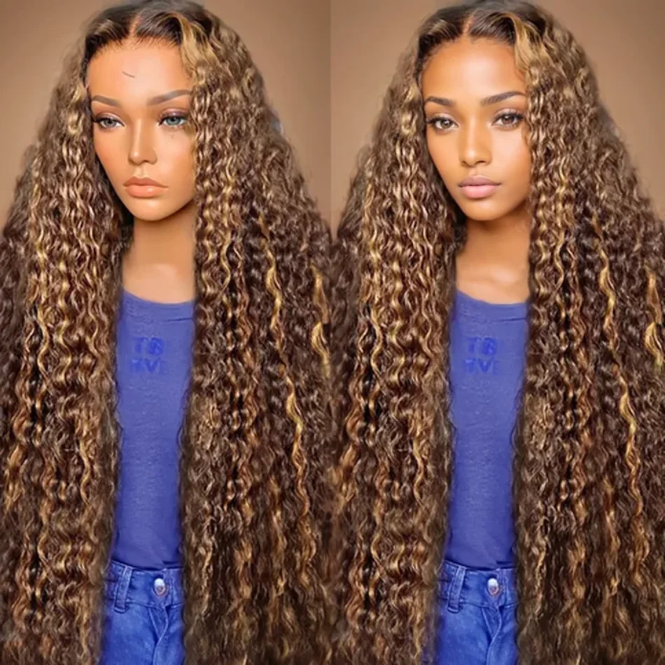 Ombre Curly 4/27 Highlight Glueless Wigs Human Hair Deep Wave Pre Cut 7x5 Lace Human Hair Wigs Brazilian Ready To Wear For Women
Ombre Curly 4/27 Highlight Glueless Wigs Human Hair Deep Wave Pre Cut 7x5 Lace Human Hair Wigs Brazilian Ready To Wear For Women