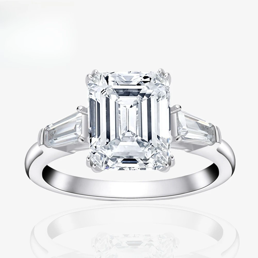 S925 silver ring rectangular chamfer car flat 8 * 10mm pagoda cut zircon jewelry women's gift
S925 silver ring rectangular chamfer car flat 8 * 10mm pagoda cut zircon jewelry women's gift