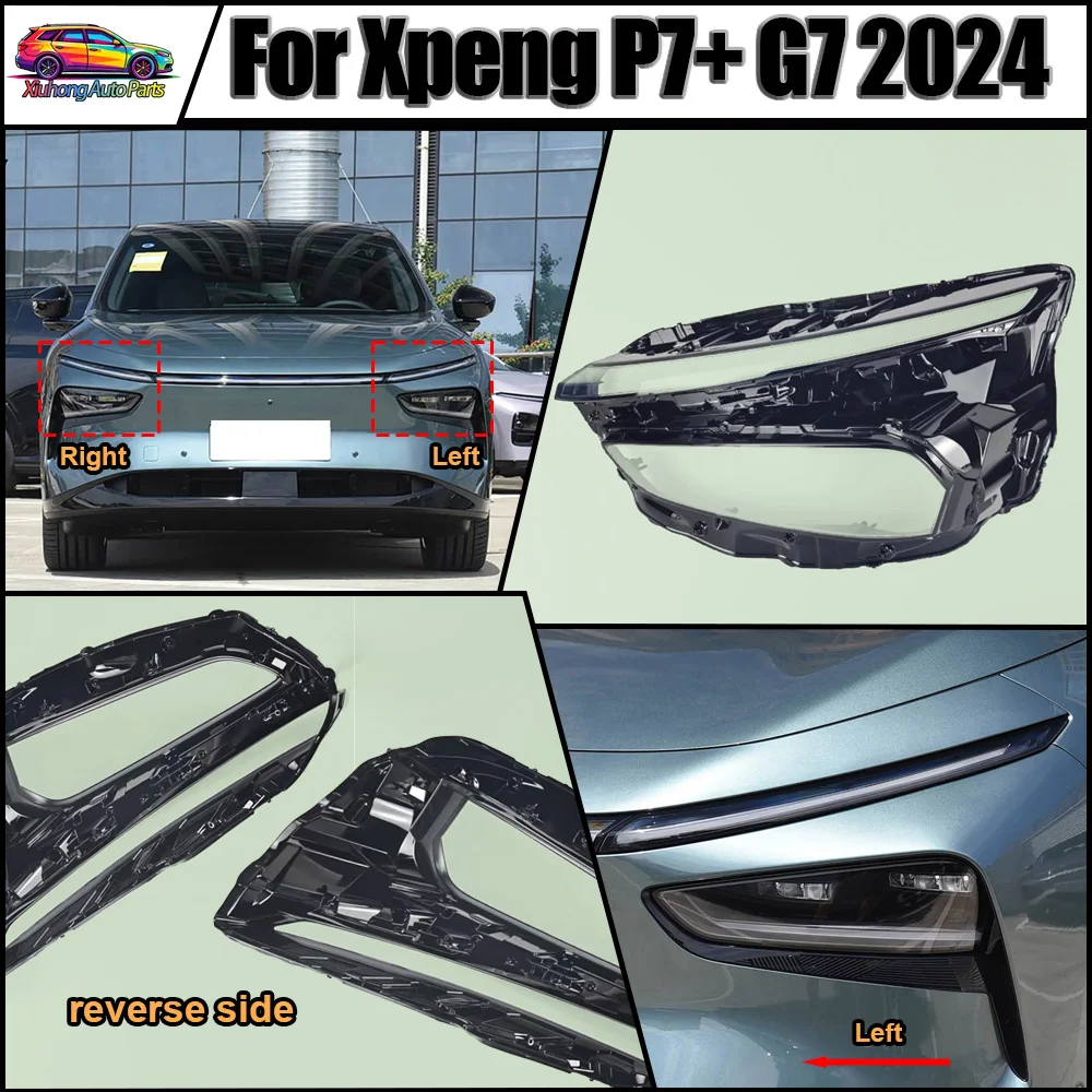 Headlight Shell Headlamp Transparent Lampshade Cover Lens Plexiglass Auto Replacement Parts For Xpeng 2024--2026 P7+ G7
Headlight Shell Headlamp Transparent Lampshade Cover Lens Plexiglass Auto Replacement Parts For Xpeng 2024--2026 P7+ G7
