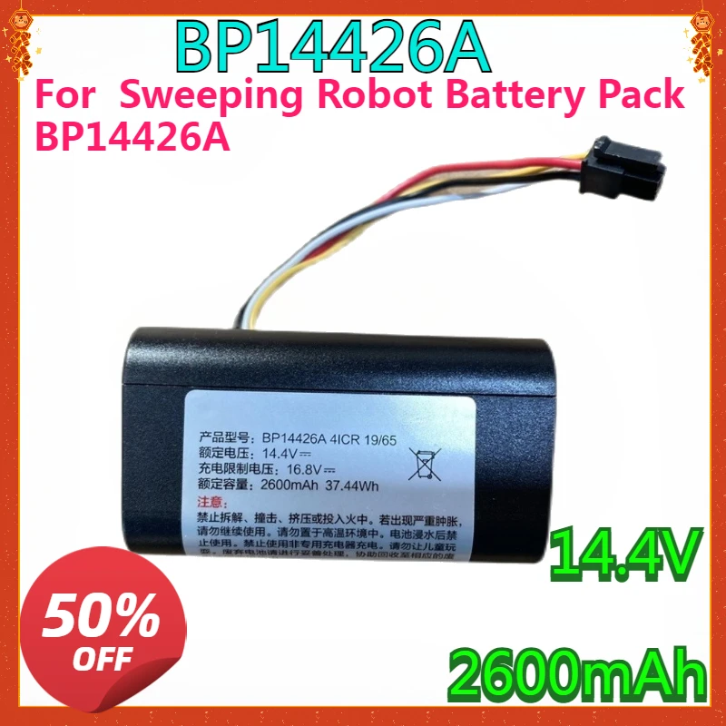 New High quality replaceable Battery For Sweeping Robot Battery Pack BP14426A 14.4V 2600mAh
New High quality replaceable Battery For Sweeping Robot Battery Pack BP14426A 14.4V 2600mAh