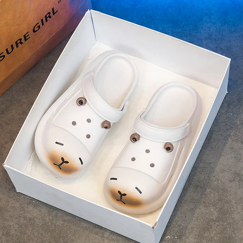Beach Shoes Women's Summer with Adorable Cartoon Accents Breathable Hollow Out Design Lightweight and Comfy for Casual Wear
Beach Shoes Women's Summer with Adorable Cartoon Accents Breathable Hollow Out Design Lightweight and Comfy for Casual Wear