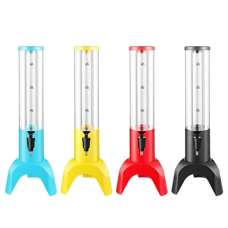 Drinks Tower Mimosa Tower Dispenser with Ice Tube Tabletop Beer Dispensers Liquor and Juice Bright Color1.5 L
Drinks Tower Mimosa Tower Dispenser with Ice Tube Tabletop Beer Dispensers Liquor and Juice Bright Color1.5 L