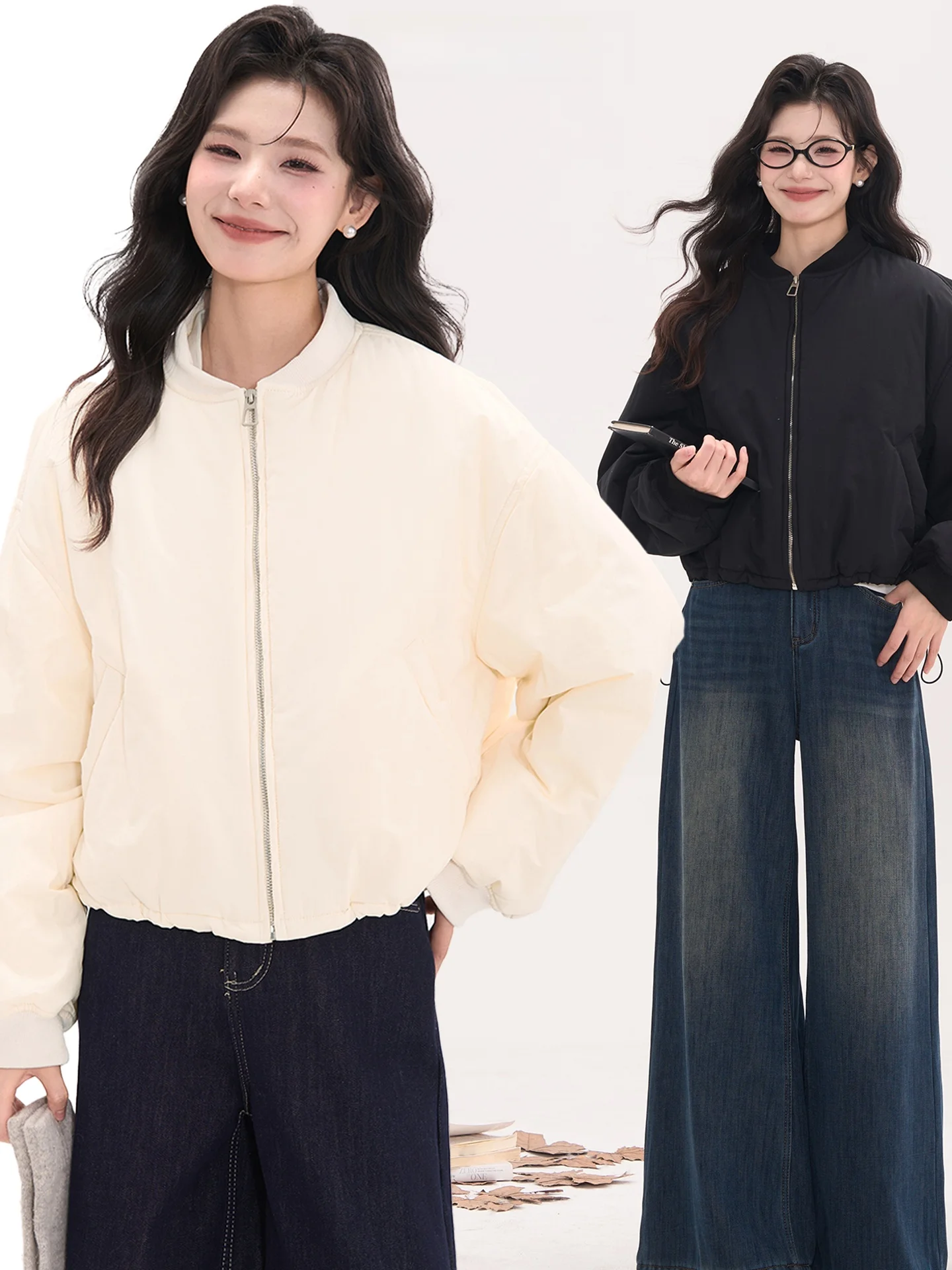 Женская зимняя хлопковая куртка Heme Starry Plain Field на молнии, простая, свободного кроя, с длинными рукавами, в корейском стиле
Женская зимняя хлопковая куртка Heme Starry Plain Field на молнии, простая, свободного кроя, с длинными рукавами, в корейском стиле