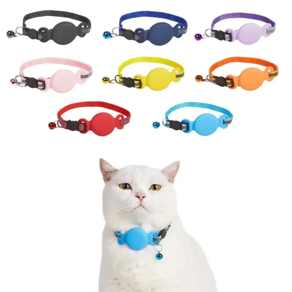 Silicone Anti-Lost Pet Cat Collar Adjustable with Bell Cat Tracker Collar Waterproof Dog Positioning Tracker Collar Outdoor
Silicone Anti-Lost Pet Cat Collar Adjustable with Bell Cat Tracker Collar Waterproof Dog Positioning Tracker Collar Outdoor