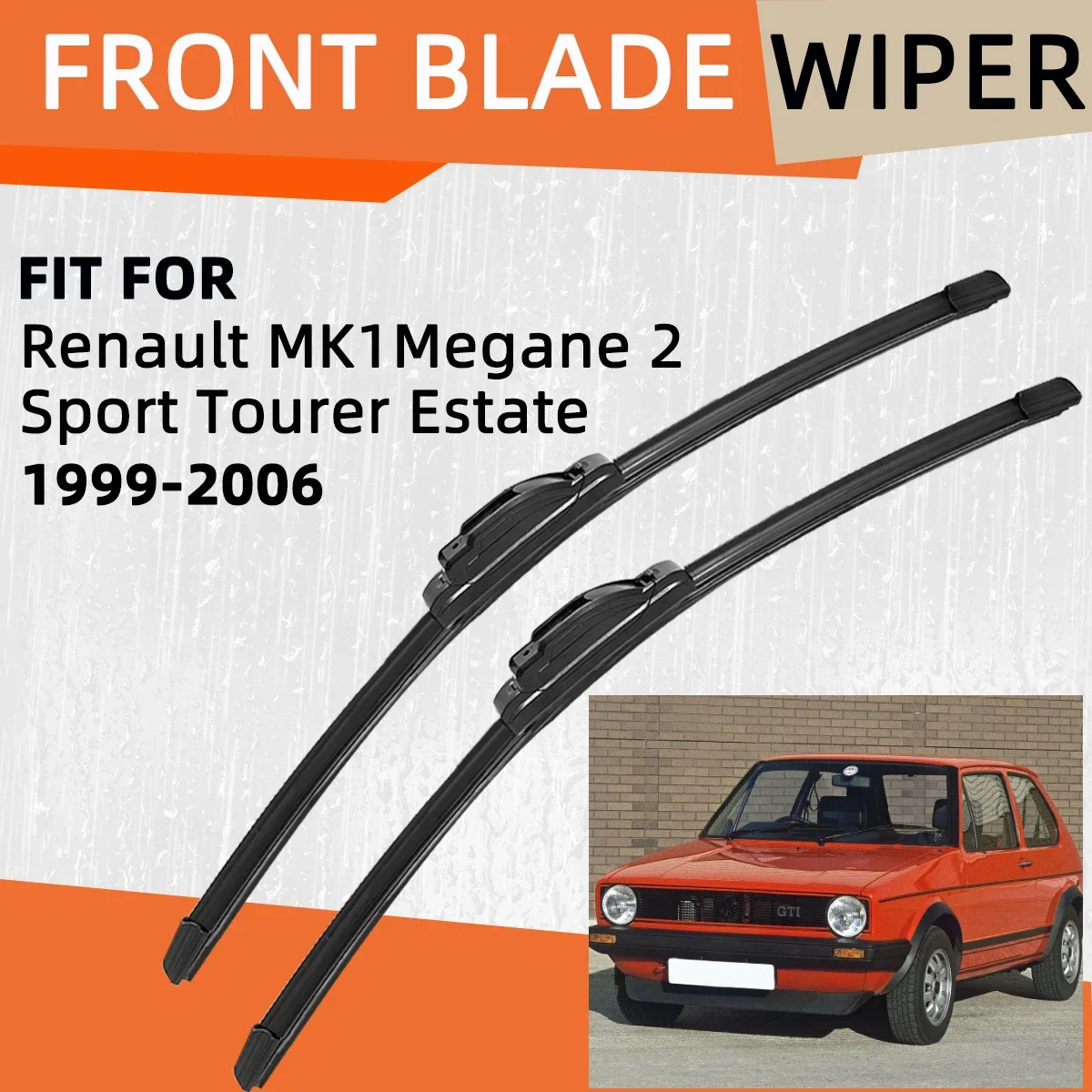 Double Rubber Car Wipers for Renault Megane 2 Sport Tourer Estate MK1 Front Blade Brushes Cutter Accessorie Windscreen Wiper
Double Rubber Car Wipers for Renault Megane 2 Sport Tourer Estate MK1 Front Blade Brushes Cutter Accessorie Windscreen Wiper