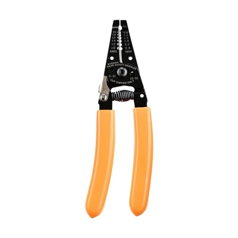 Wire Stripper Multifunction Tool for Cutting Cable Screws Comfortable Gripping Crimper Cutter Plier Wire Cutting
Wire Stripper Multifunction Tool for Cutting Cable Screws Comfortable Gripping Crimper Cutter Plier Wire Cutting
