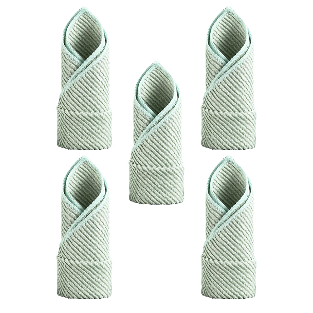 5pcs Kitchen Dishcloths Household Dish Towels Green High Absorbency Cleaning Cloths For Kitchenware Washing Towels For Pots Pans
5pcs Kitchen Dishcloths Household Dish Towels Green High Absorbency Cleaning Cloths For Kitchenware Washing Towels For Pots Pans