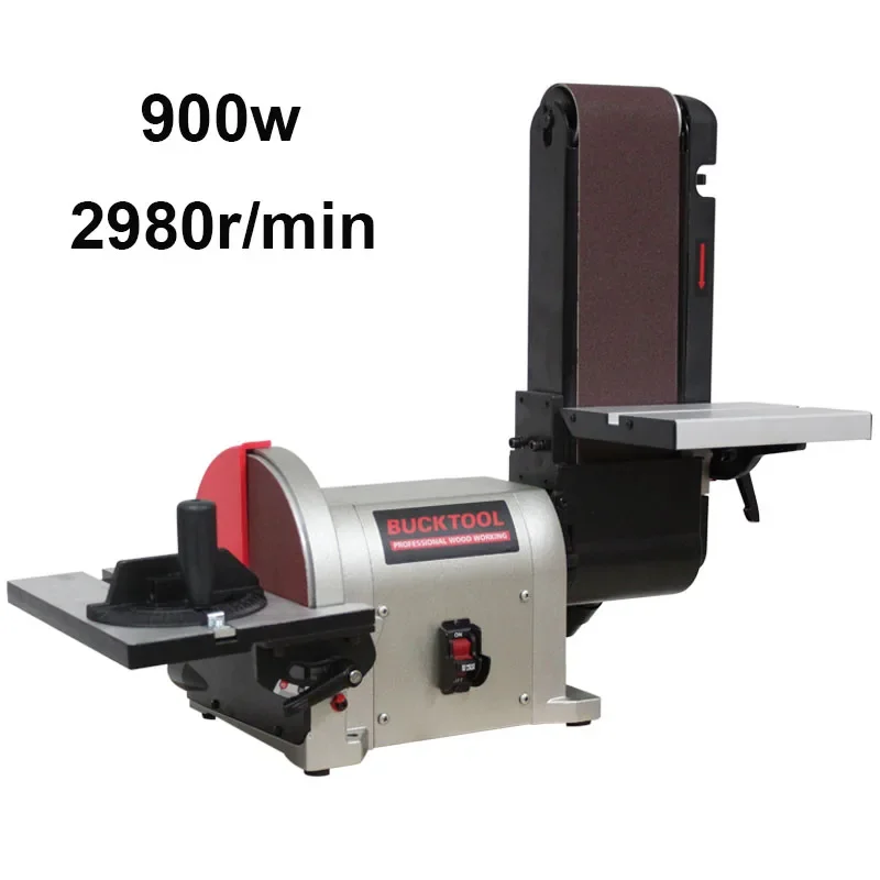 900W Desktop Abrasive Belt Sanding Machine Metal Polishing Machine Sandpaper Machine Woodworking Polishing Tool Decoration DIY
900W Desktop Abrasive Belt Sanding Machine Metal Polishing Machine Sandpaper Machine Woodworking Polishing Tool Decoration DIY