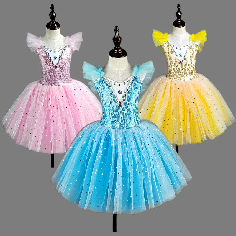 Children's Dress Flower Girl Wedding Princess Dress Little Girl Gauze Dress Festival Performance Lace Flash Practice
Children's Dress Flower Girl Wedding Princess Dress Little Girl Gauze Dress Festival Performance Lace Flash Practice