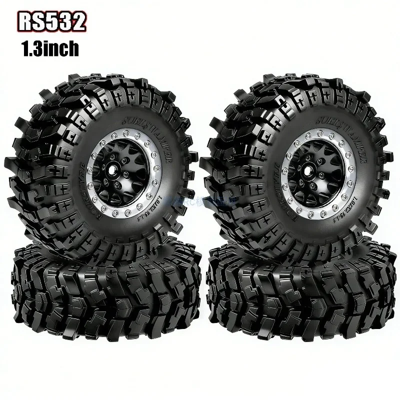 1.3”Aluminum Beadlock Wheel Tires for 1/18 1/24 RC Crawler Car SCX24 Axial AX24 FMS FCX24 TRX4M Upgrade RC Car
1.3”Aluminum Beadlock Wheel Tires for 1/18 1/24 RC Crawler Car SCX24 Axial AX24 FMS FCX24 TRX4M Upgrade RC Car