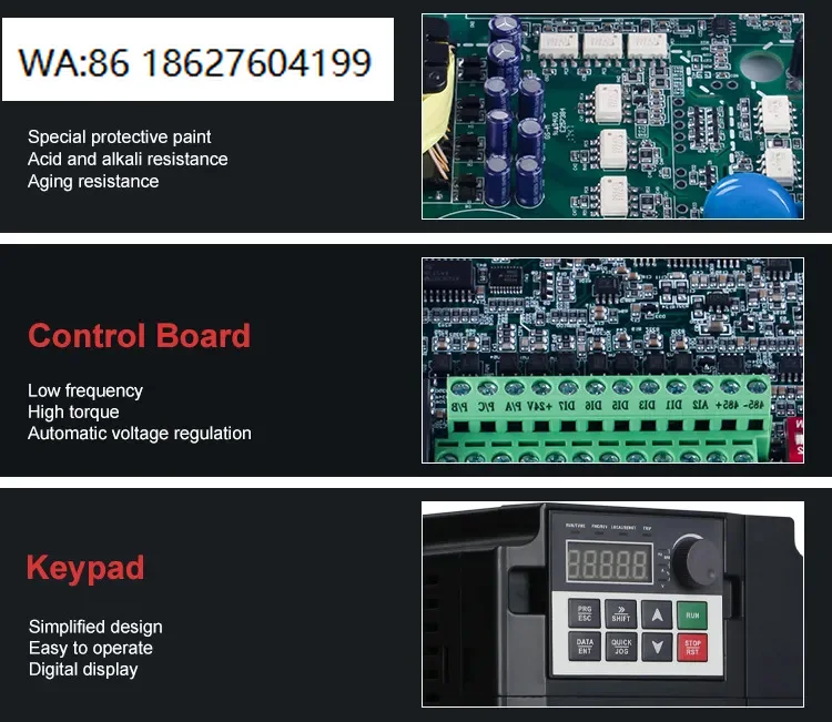 Micro VFD Hybrid Solar Inverter Motor Variable Frequency Drive Solar Power Conversion Controller
Micro VFD Hybrid Solar Inverter Motor Variable Frequency Drive Solar Power Conversion Controller