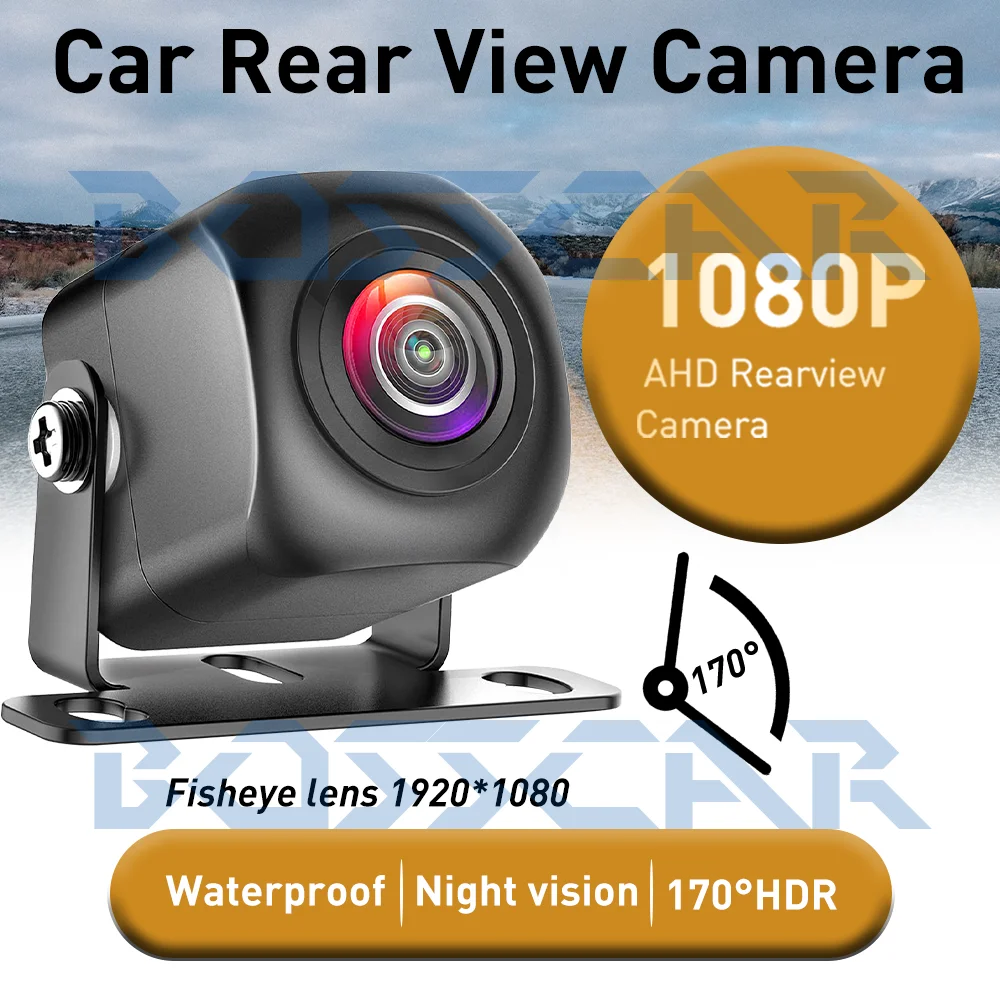 Waterproof 1080P AHD Car Reverse Camera with 170° Fisheye Lens and Night Vision for Clear Rearview
Waterproof 1080P AHD Car Reverse Camera with 170° Fisheye Lens and Night Vision for Clear Rearview